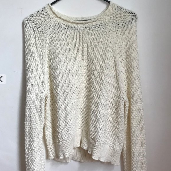 White/Cream Ralph Lauren Sweater - Picture 3 of 4